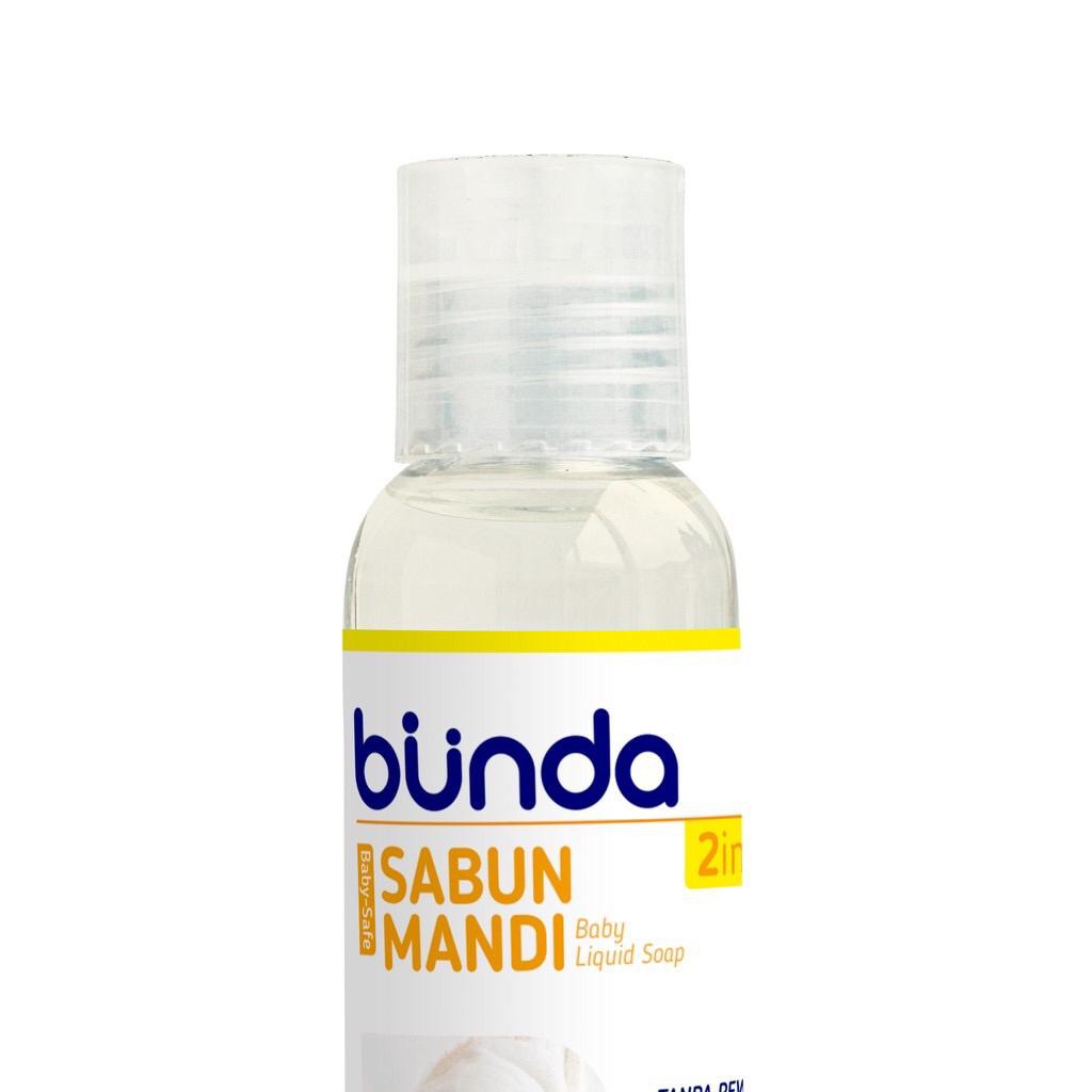 Bunda Sabun Mandi Bayi 100ml (SLS Free) Baby Liquid Soap Tanpa Pewarna Pewangi &amp; Pengawet Sabun Bayi