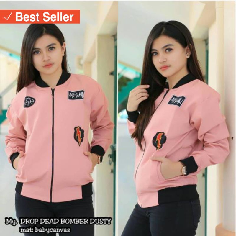 JAKET BOMBER MURAH REMAJA JAMAN NOW / Jacket Drop dead bomber
