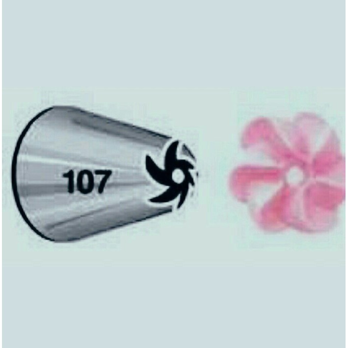 

Original Spuit Wilton Drop Flower no 107/Wilton Tip No#107