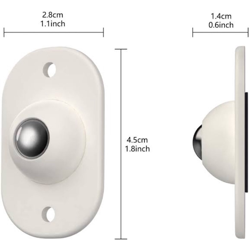 Roda multifungsi tempel stainless steel