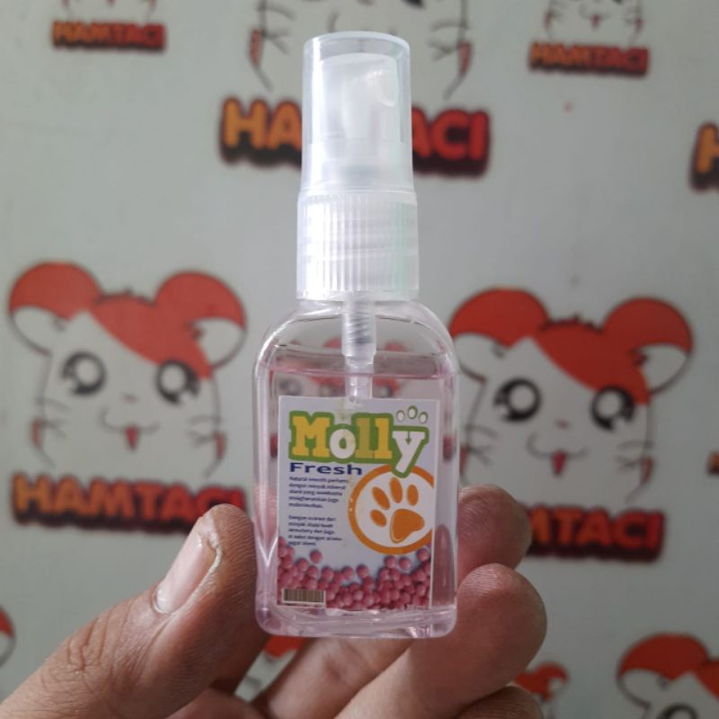 MOLLY FRESH PARFUME BUBBLEGUM 30ML UNTUK HAMSTER/GERBIL/SUGAR GLIDER