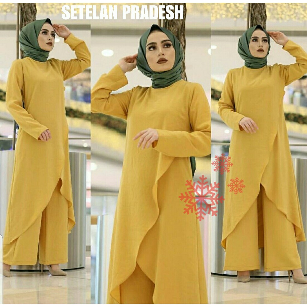 Stelan Radas - Dress Wanita Muslim - Baju Wanita