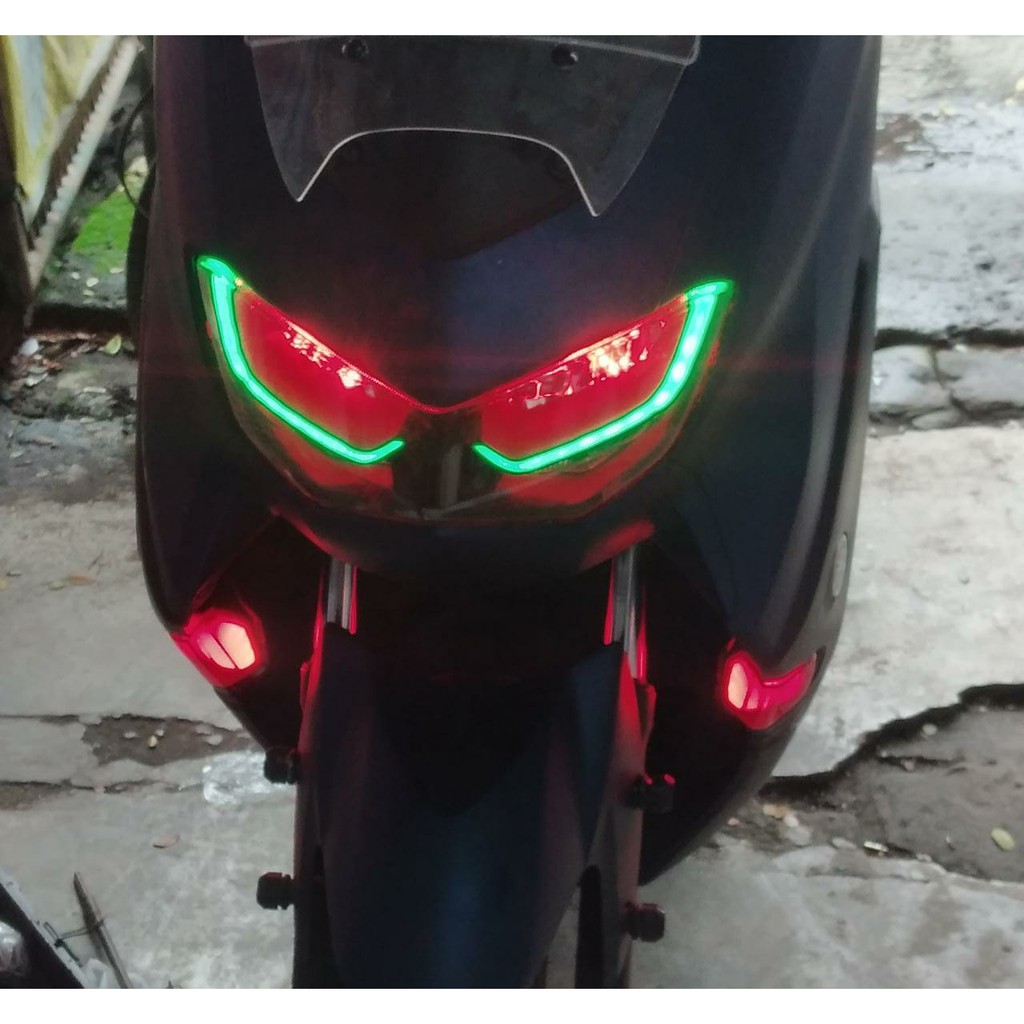 Jual PAKET HEADLAMP / LAMPU DEPAN YAMAHA NEW NMAX LENGKAP DENGAN ALIS