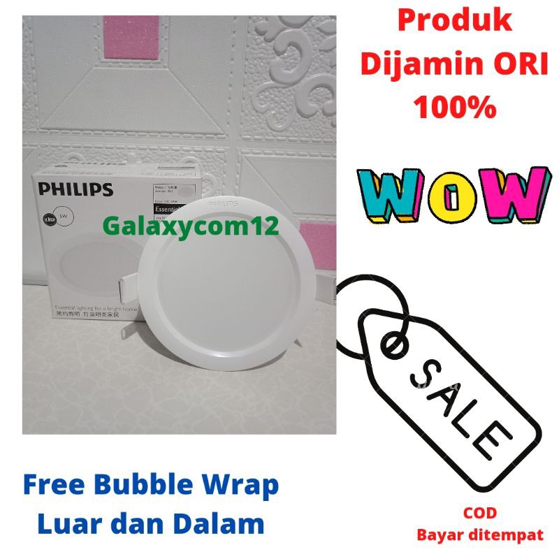 Downlight Eridani Philips 5watt/Downlight led philips/ Panel Plafon philips 5watt