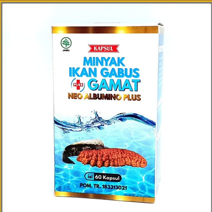 KAPSUL IKAN GABUS+GAMAT