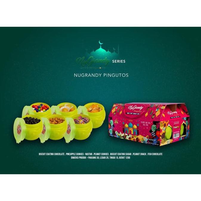

Bestseller! Paket Kue Lebaran Kue Kering Lebaran Nugrandy Pingutos Isi Halal