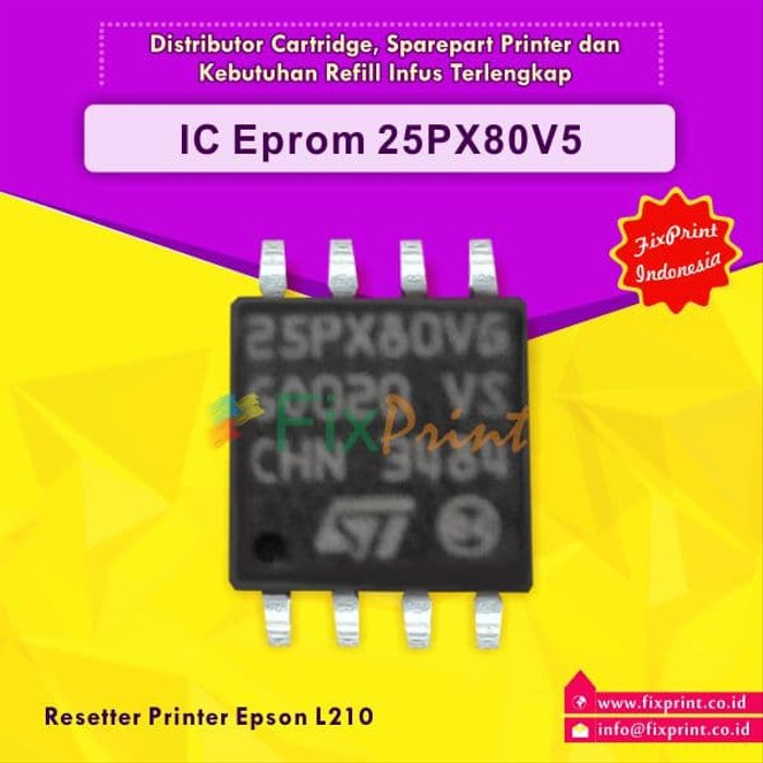 IC Eprom Eeprom Epson L210 Resetter Counter Mainboard Printer L210 FPJNew801