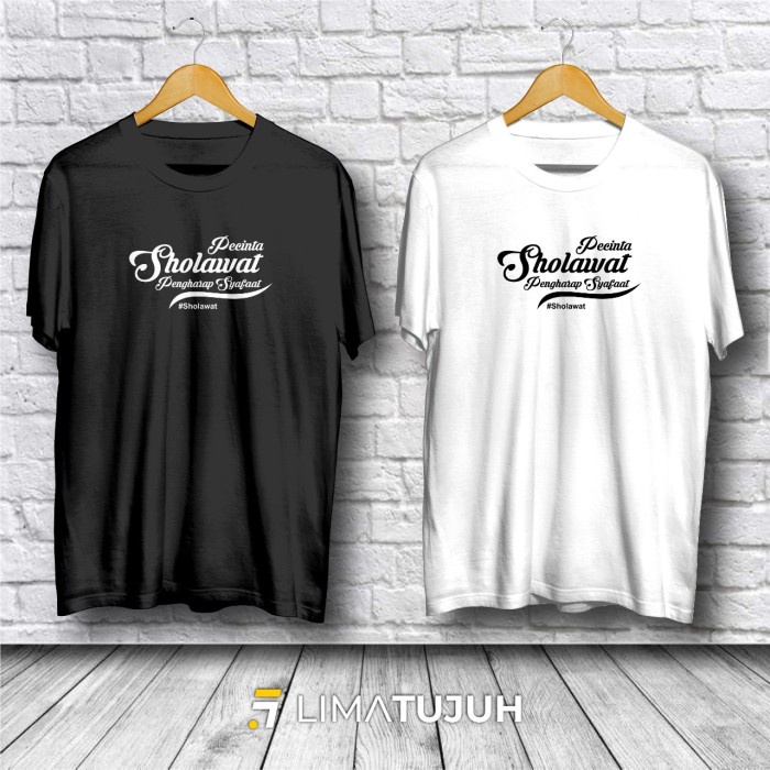 Kaos Pecinta Sholawat Baju Distro