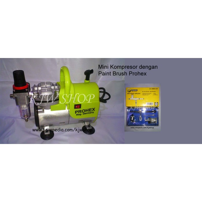 Freeongkir Kompresor   Mini Air Compressor   Paint Brush   Air Brush PROHEX gratis ongkos kirim