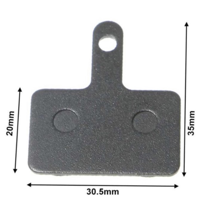 Soocent kampas rem Sepeda Brake pads for Shimano M445 M355 M395-SZ911