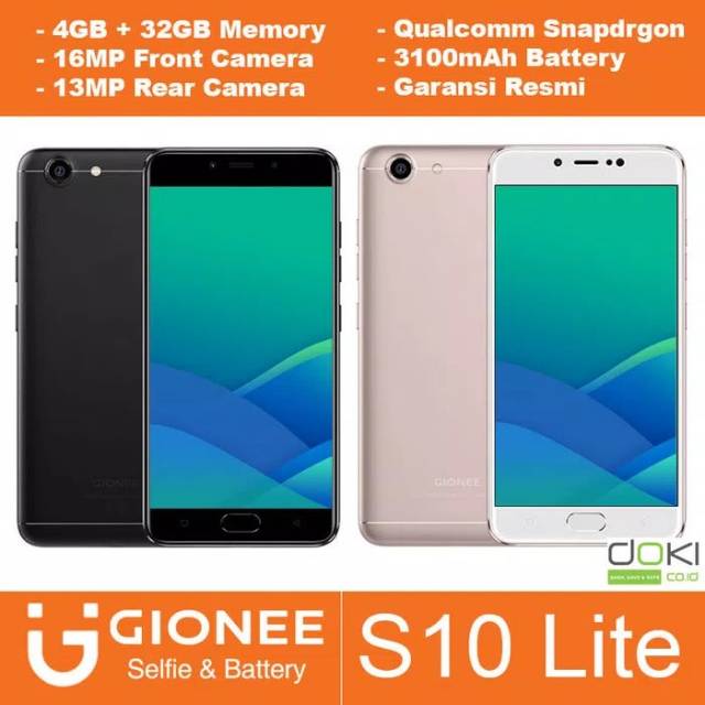 Hp Android Gionee S10 Lite 4g Lte Shopee Indonesia