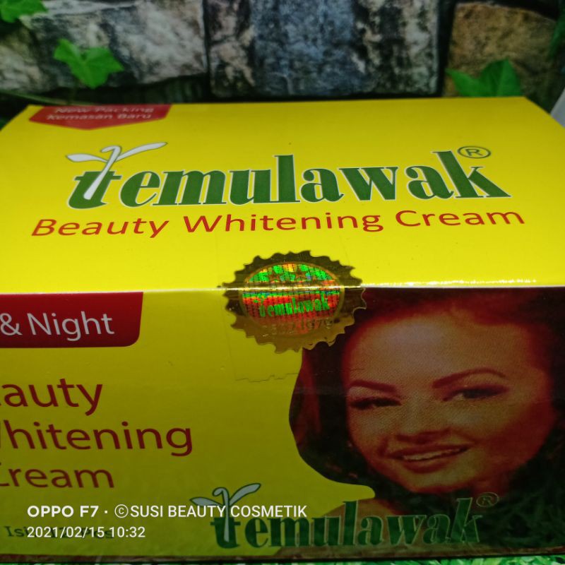 [ ECER ] CREAM TEMULAWAK BEAUTY ( POT KACA )