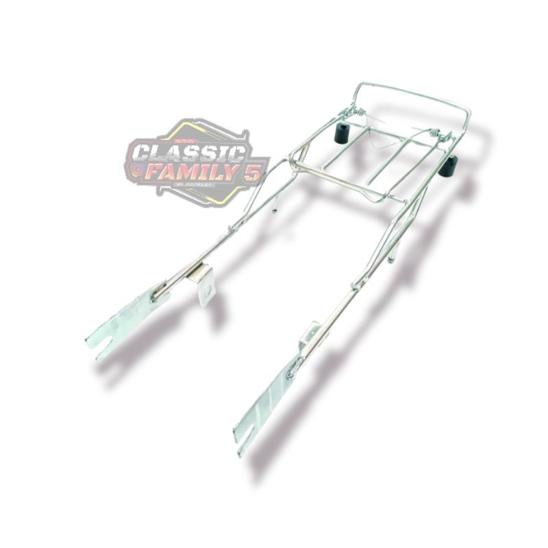 RAK JEPRET BELAKANG C70 RAK JEPIT BELAKANG HONDA C70 CROM