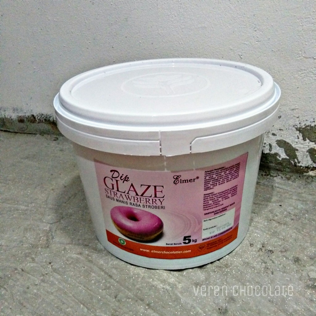 

ELMER DIP GLAZE DONUT 5KG PAIL