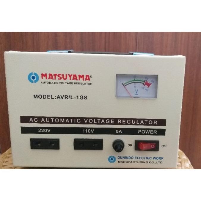 Stabilizer Listrik Stavolt Voltage Regulator Matsuyama 1000 Watt