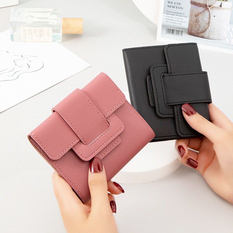 Dompet Wanita Lipat Klip Fashion Import Lucu Murmer