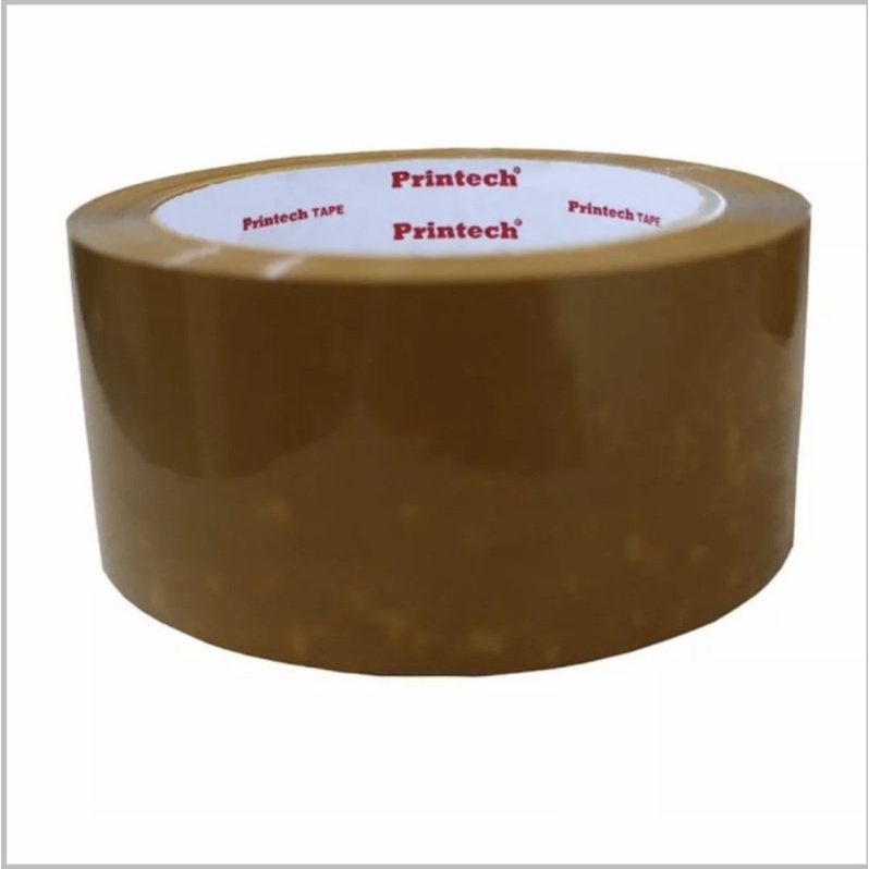 

printech tape opp 48 × 100y brown / clear