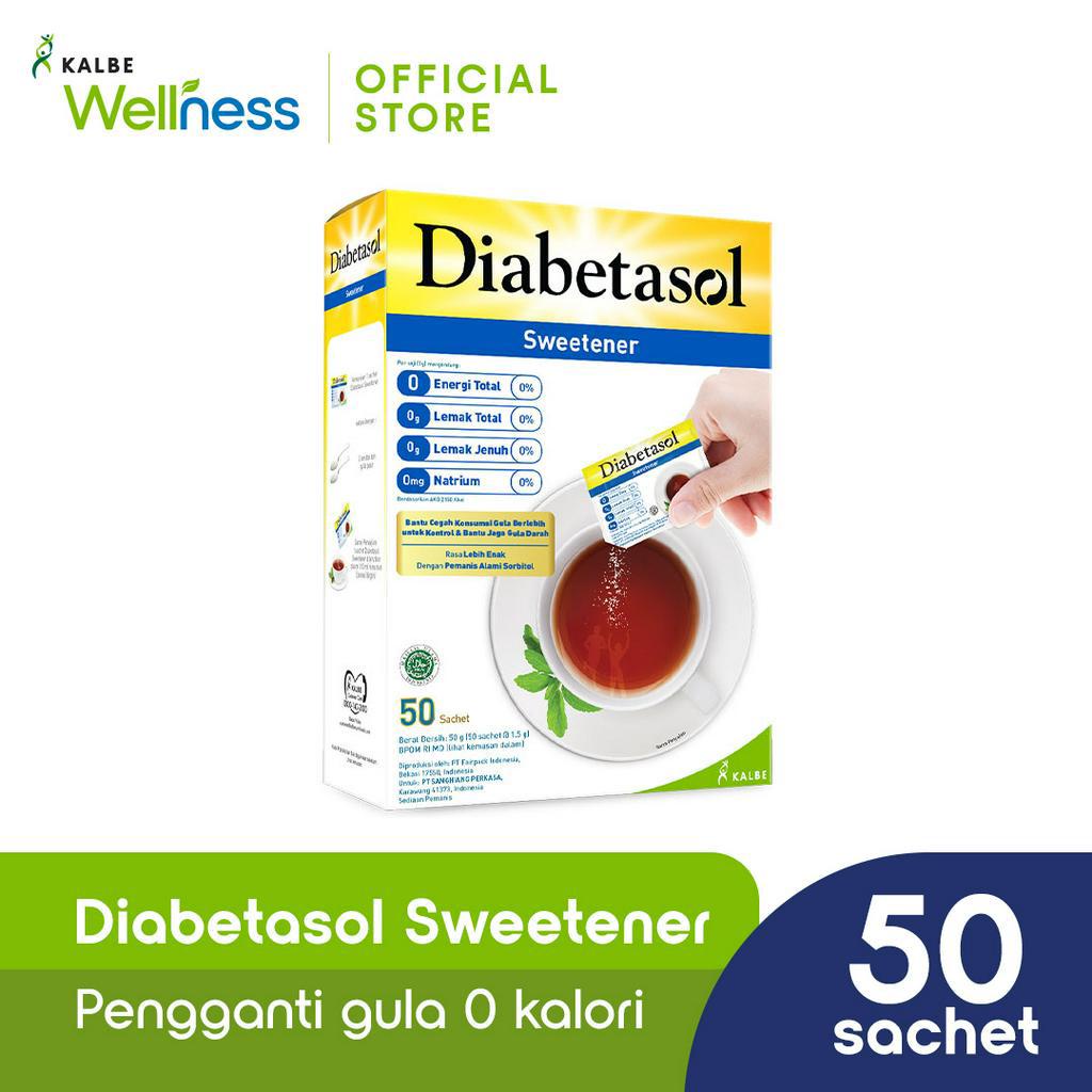 

Diabetasol Sweetener Zero Calorie 50x1.5gr