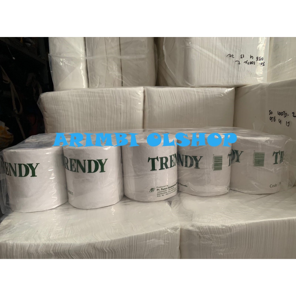 TISSUE TRENDY ROLL HIJAU