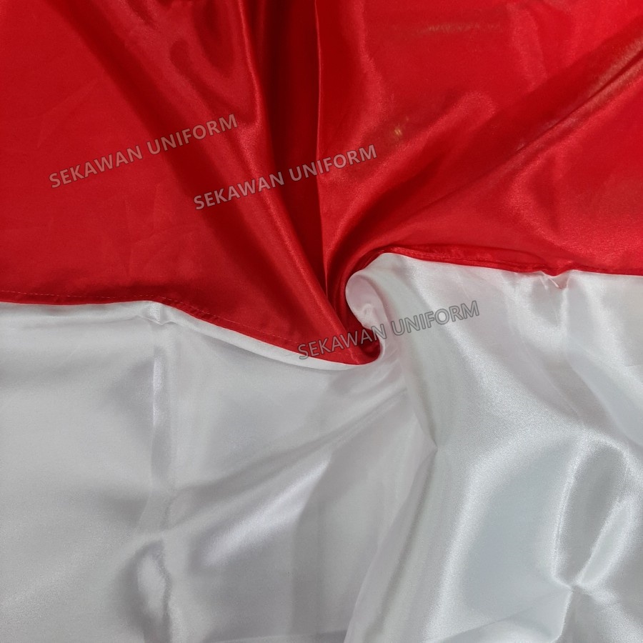 Bendera Merah Putih Saten Lapangan 2 meter x 3 meter