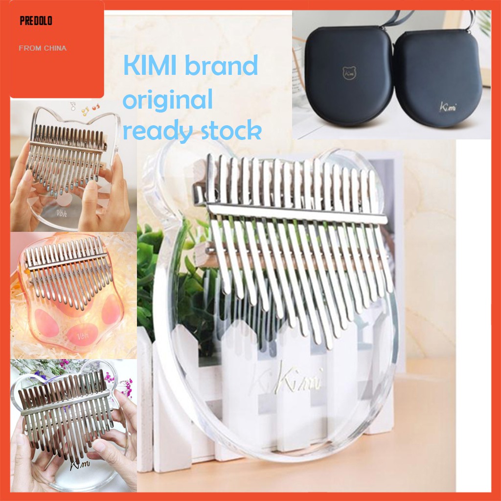 NEW!!!KIMI Kalimba Finger Thumb Piano Mbira Jari Jempol Kalimba 17 Key Piano Musical Instrument