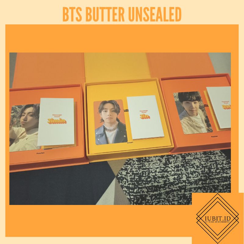 BTS BUTTER UNSEALED OFFICIAL WEVERSE