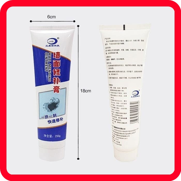 magic wall repair - perekat tembok/ dinding rusak sebelum pasang wallpaper/ cat dinding/ tembok