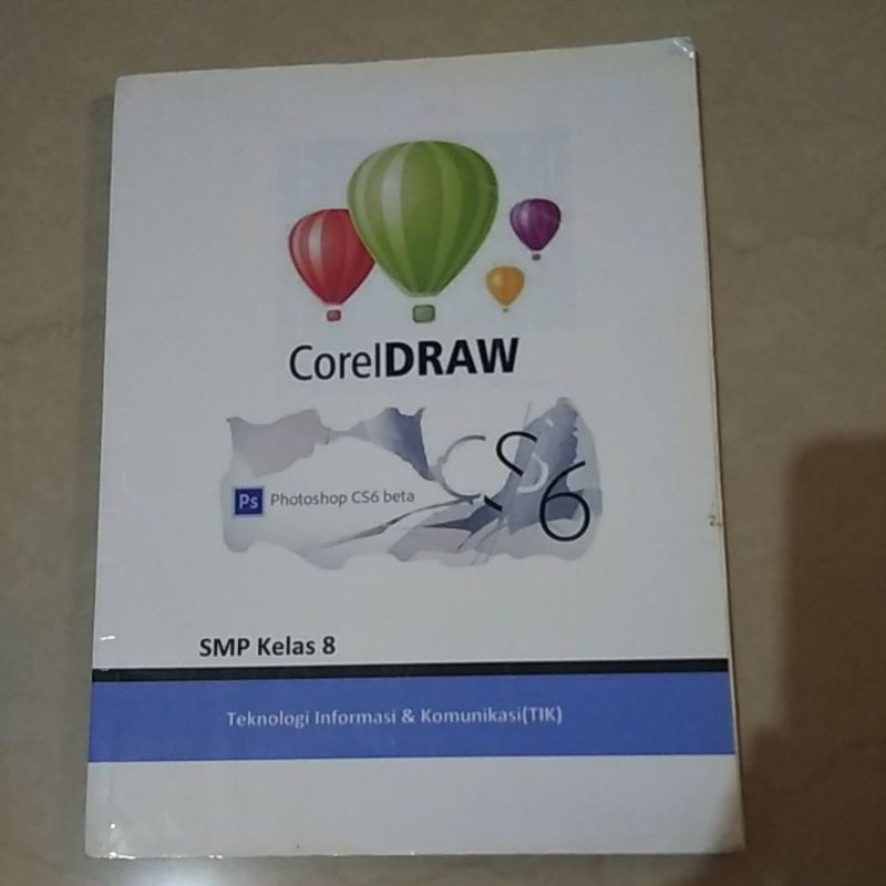Buku SMP kelas 8 pelajaran komputer Photoshop