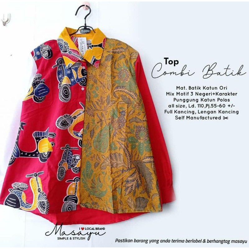 Top compi batik ORI masayu