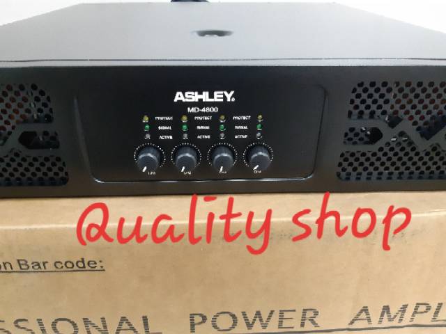 POWER ASHLEY 4 CHANNEL MD-4800 ORIGINAL