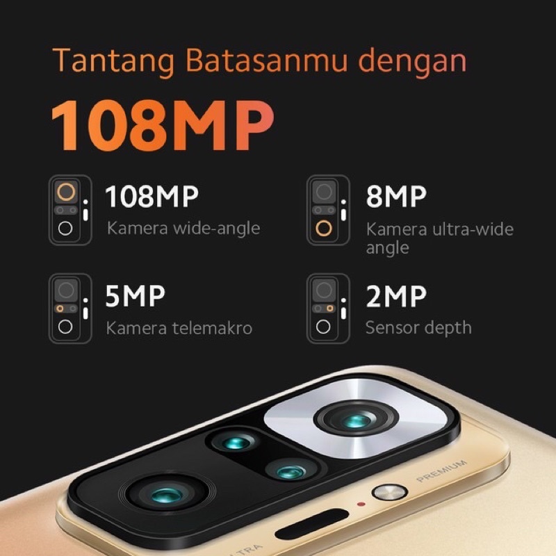 HANDPHONE HP XIAOMI REDMI NOTE 10 PRO RAM 8 GB INTERNAL 128 GB 8/128GB RAM 6 GB INTERN 64 GB 6/64GB-2