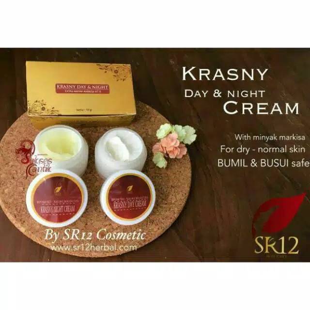 

SR12 KRASNY CREAM DAY&NIGHT/KRIM WAJAH/KRIM WAJAH HERBAL