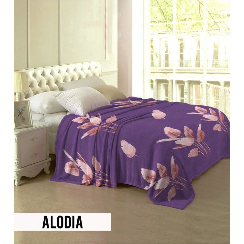 Selimut Lady Rose Terlaris bulu halus uk. 160x200 motif minimalis Stacko Glory Aquatic Roman Celine-Alodia