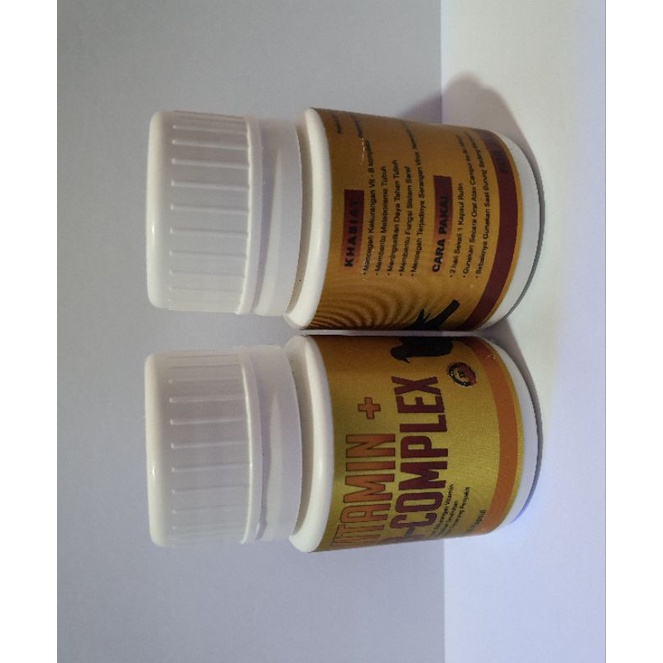 vitamin b complex vitamin + b-complek burung merpati insanity isi 25 kapsul