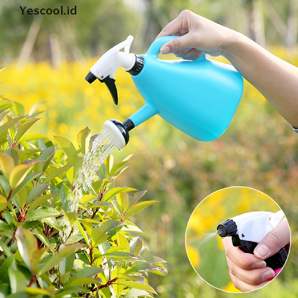 【Yescool】 1Pcs Watering Kettle Spray Plant Water Can Gardening Flower Watering Sprinkler .