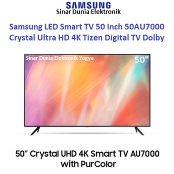 Samsung LED Smart TV 50&quot; Crystal UHD 4K 50AU7000 Digital TV UA50AU7000