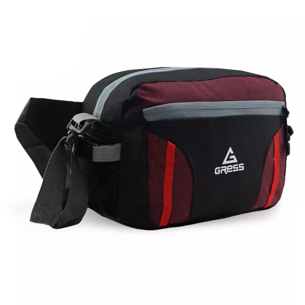 SHOPEE 6.6 SUPER SALE!! Tas selempang laki laki Waistbag Gress Small Promo - Tas selempang Tas Pinggang Pria Terbaru