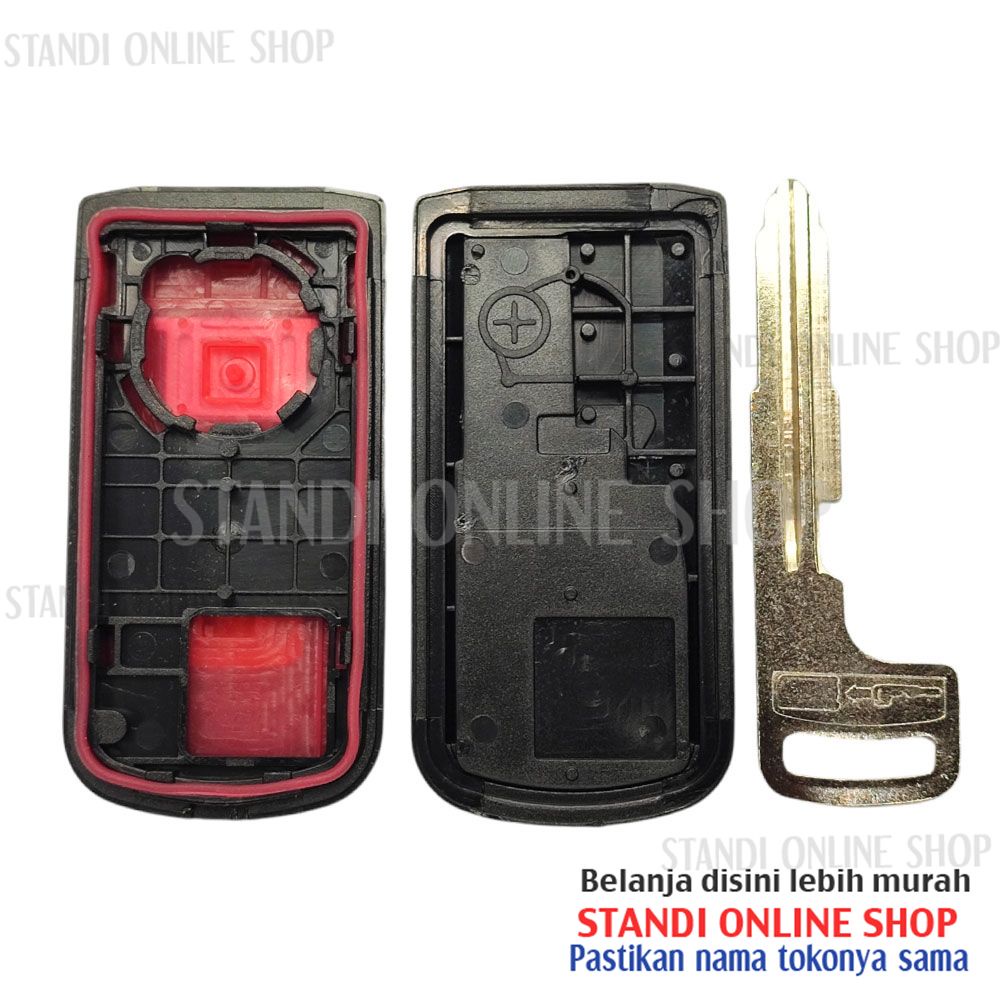 Casing Smartkey Keyless Remote Kunci Key Shell Mitsubishi Mirage Outlander Sport Xpander Cross Triton Outlander PHEV