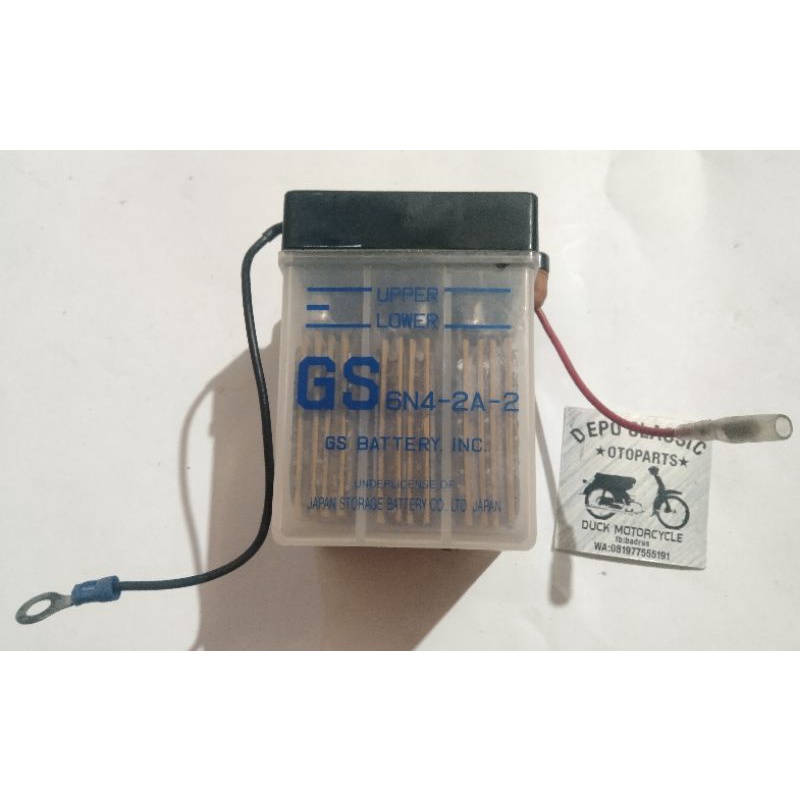 Aki GS 6N4 - 2A - 2 V50 v70 v75 v80 v80 dx aki 6 volt