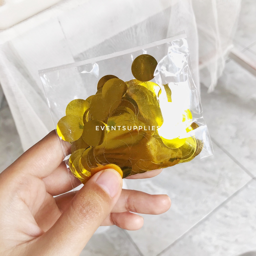 Isi Confetti Balon Tabur Latex Transpara [hanya isi]