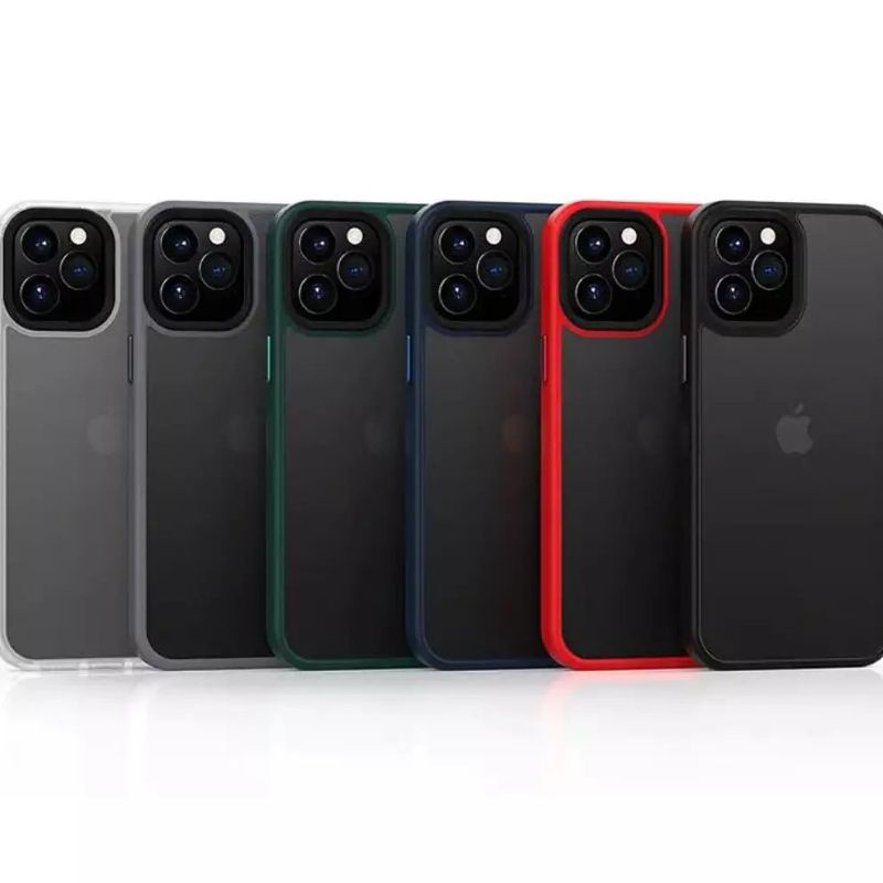 IPHONE 13 PRO MAX IPHONE 13 PRO IPHONE 13 Silikon Likgus Hybrid Shockproof Armor Case Matte