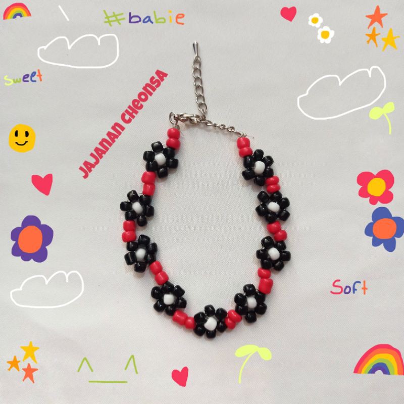 Kim Taehyung V BTS Daisy Bracelet - Gelang BTS Manik-Manik V BTS