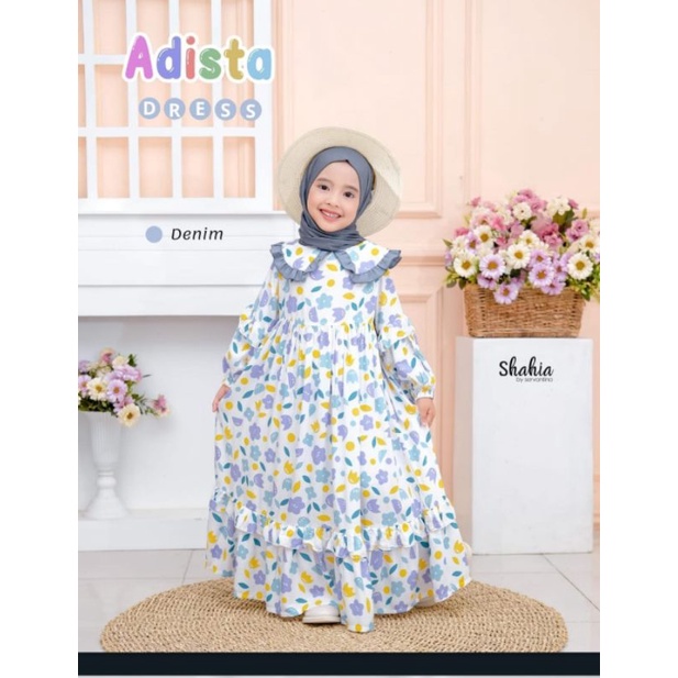 Dress anak Adista Dress by Shahiahijab