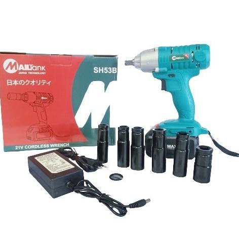 Mesin Bor Pembuka Baut Baterai Mailtank sh-53 Cordless Impact Wrench Termurah