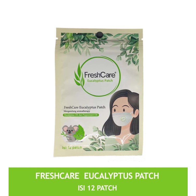 Jual Freshcare Eucalyptus Patch Aroma Therapy Tempel Masker (1 Sachet ...