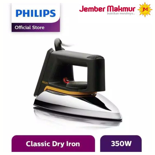 SETRIKA PHILIPS ELECTRIC DRY IRON CLASSIC HD 1172 / PHILIPS HD1172 SETRIKA