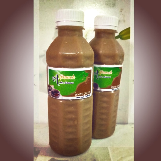 

WHITE COFFEE dingin siap minum. Siap untuk suguhan acara suka cita maupun duka cita.