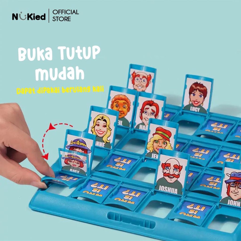 Mainan Tebak Tebakan Orang Mainan Edukasi anak-anak