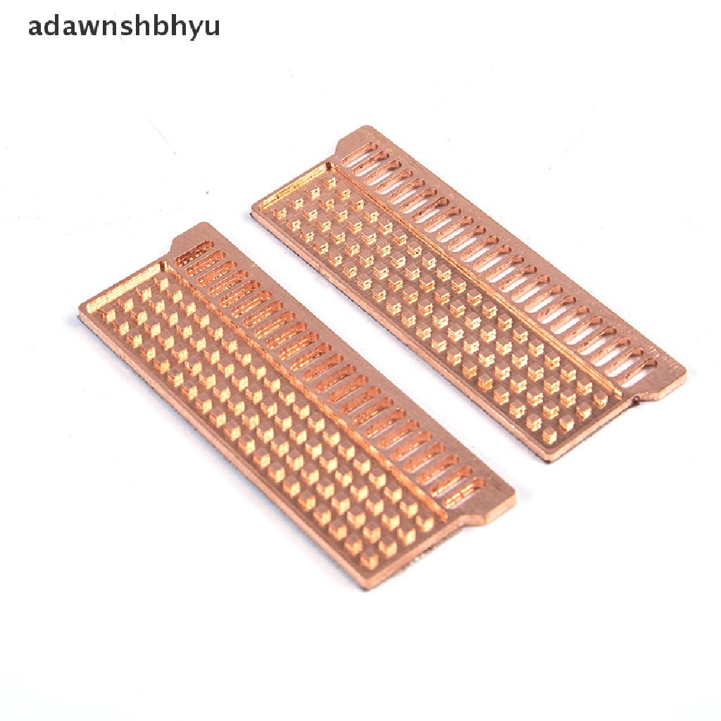 Adawnshbhyu Notebook Memory Heat Sink Tembaga Heatsink Laptop RAM 0.5mm/1.5mm/2mm/3mm