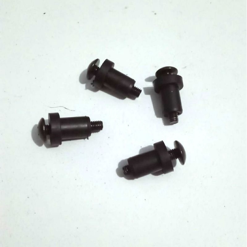 WELLNUT WELL NUT MUR TEBAL KARET BAUT MUR VISOR BODY NMAX X RIDE AEROX CB150R CBR XMAX LEXI PCX NINJ